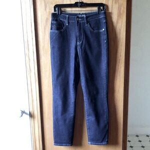 Judy Blue Rinse Wash Mom Jeans - Dark Wash